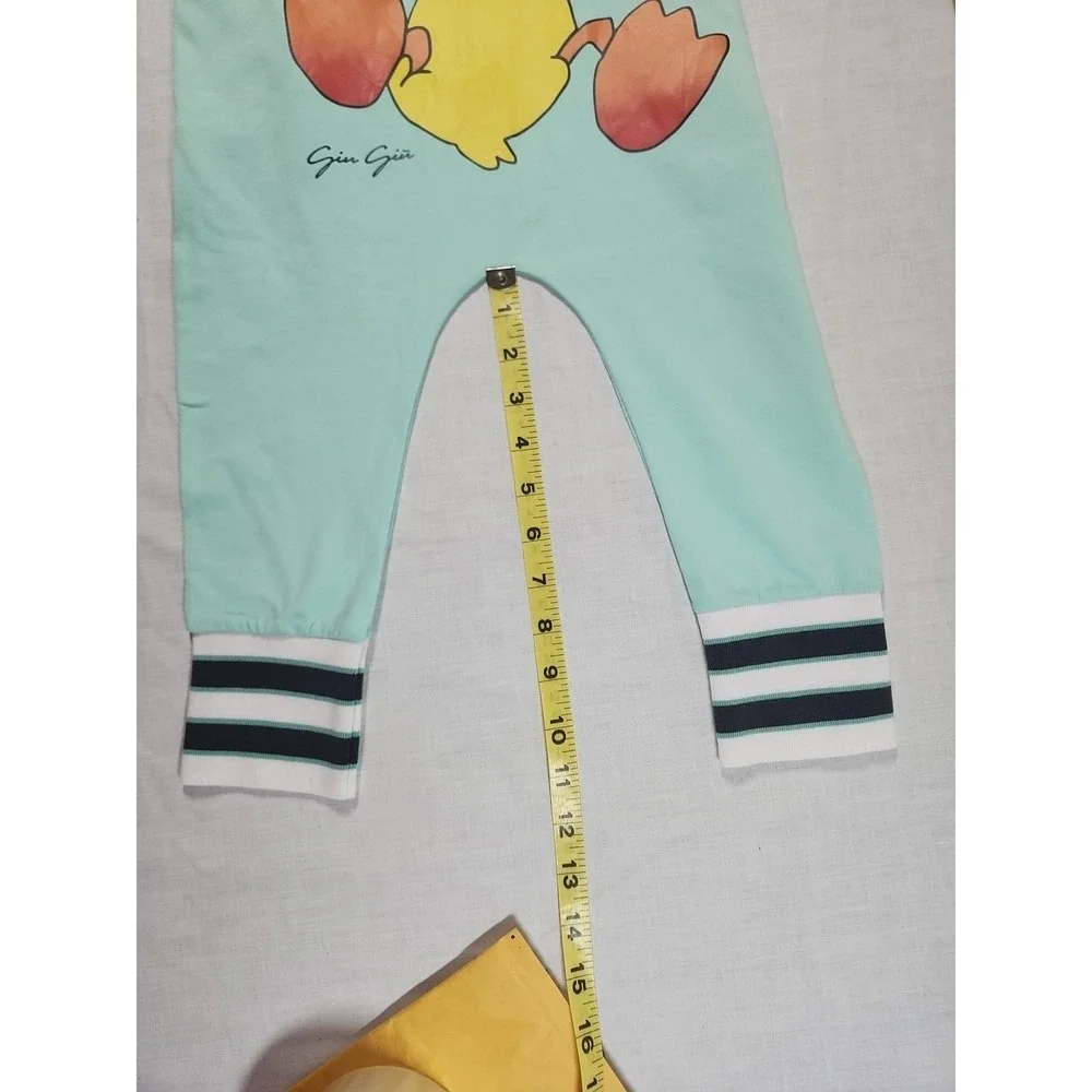 GIU GIU Unisex Children Overalls Duck‎ One Piece Jumpsuit  ITALY Size 1-2